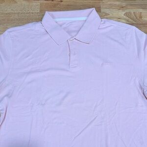 Calvin Klein Men’s Pale Pink Polo Shirt
